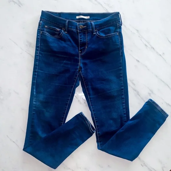 Levi’s super skinny blue jeans - Picture 2 of 6
